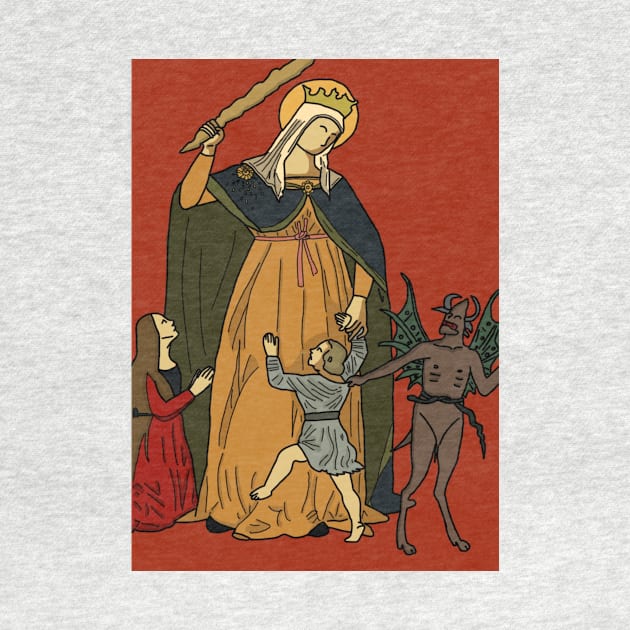 Our Lady Exterminatrix of Heresies by Augustine of the Valley